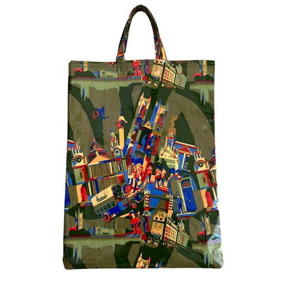 Harrods Bags Authentic Harrods Low Profile Reusable Shopping Bag